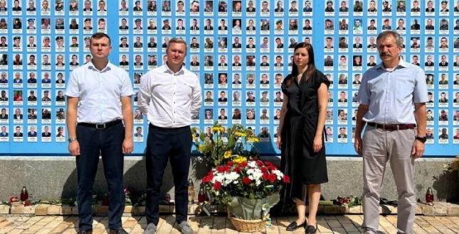 У Шевченківському районі вшанували пам'ять полеглих захисників України